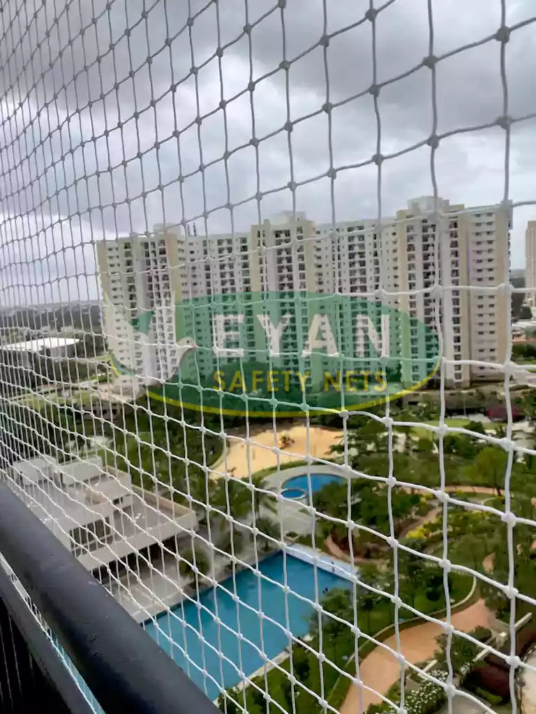 Balcony Net Install