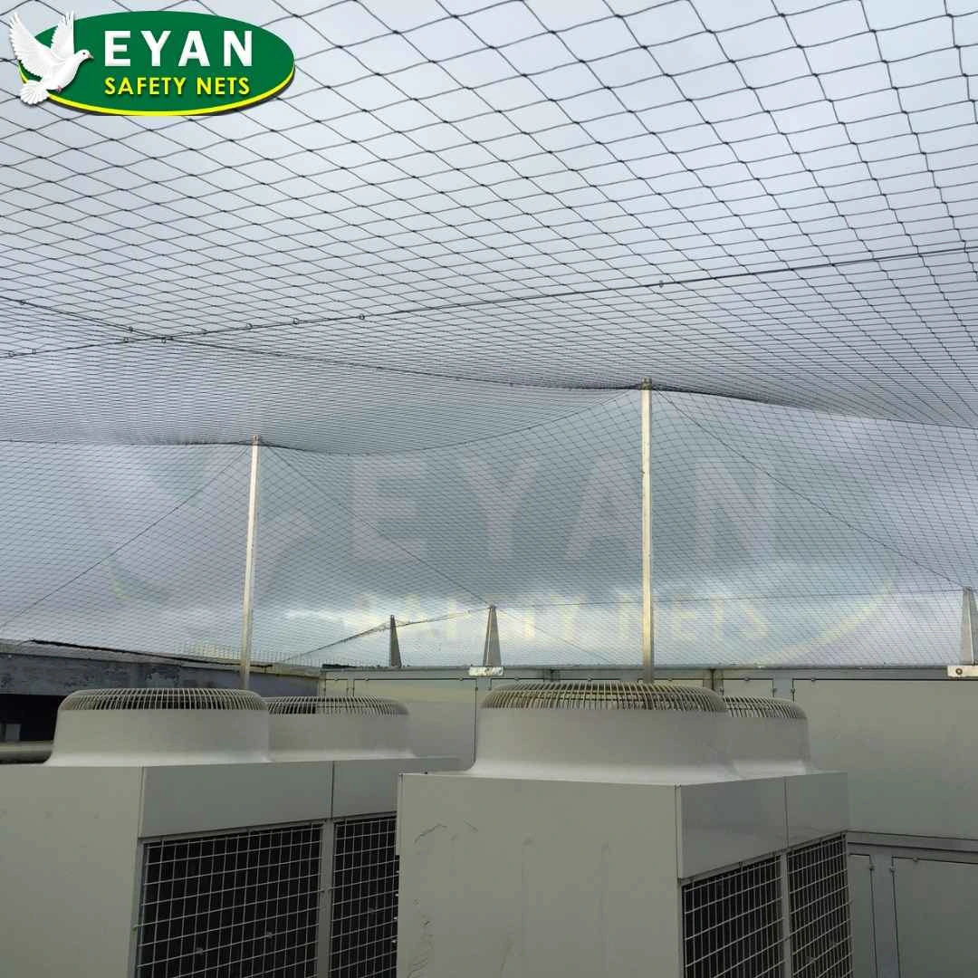 seagull net fixing on roof in hyderabad