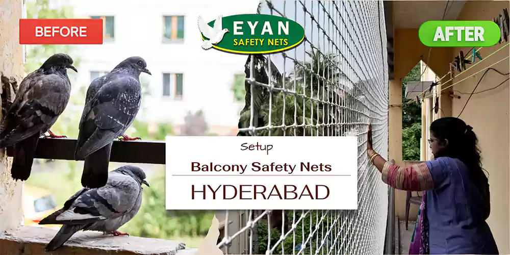 Balcony Safety Nets in Hyderabad